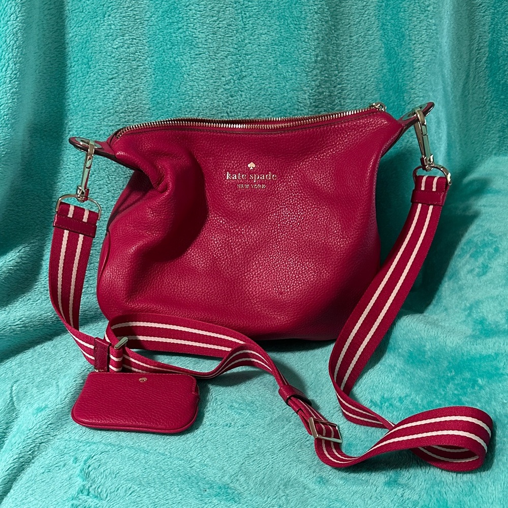 Kate Spade Fuchsia Crossbody Bag